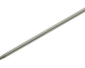 Agujas de tejer circulares de acero afilado HiyaHiya de 16 pulgadas en varios tamaños.