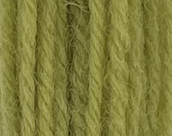 Appletons Tapestry and Crewel Wool Skeins - Grass Green Shades 251-256