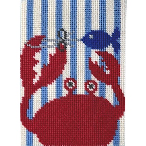 Alice Peterson Canoodles Needlepoint Kits in a Variety of Designs - Flowers and Animals Crab