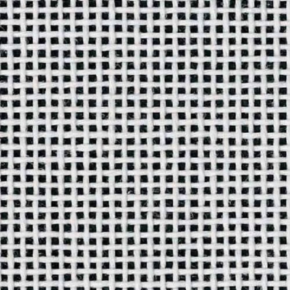Zweigart 18-Mesh White Orange Line Needlepoint Mono Canvas 20" X…
