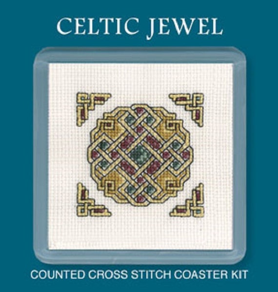 Textile Heritage Celtic Knot Scissor Keep - Cross Stitch Kit