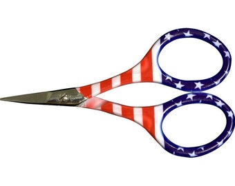 Nirvana Needlearts American Flag Embroidery Scissors