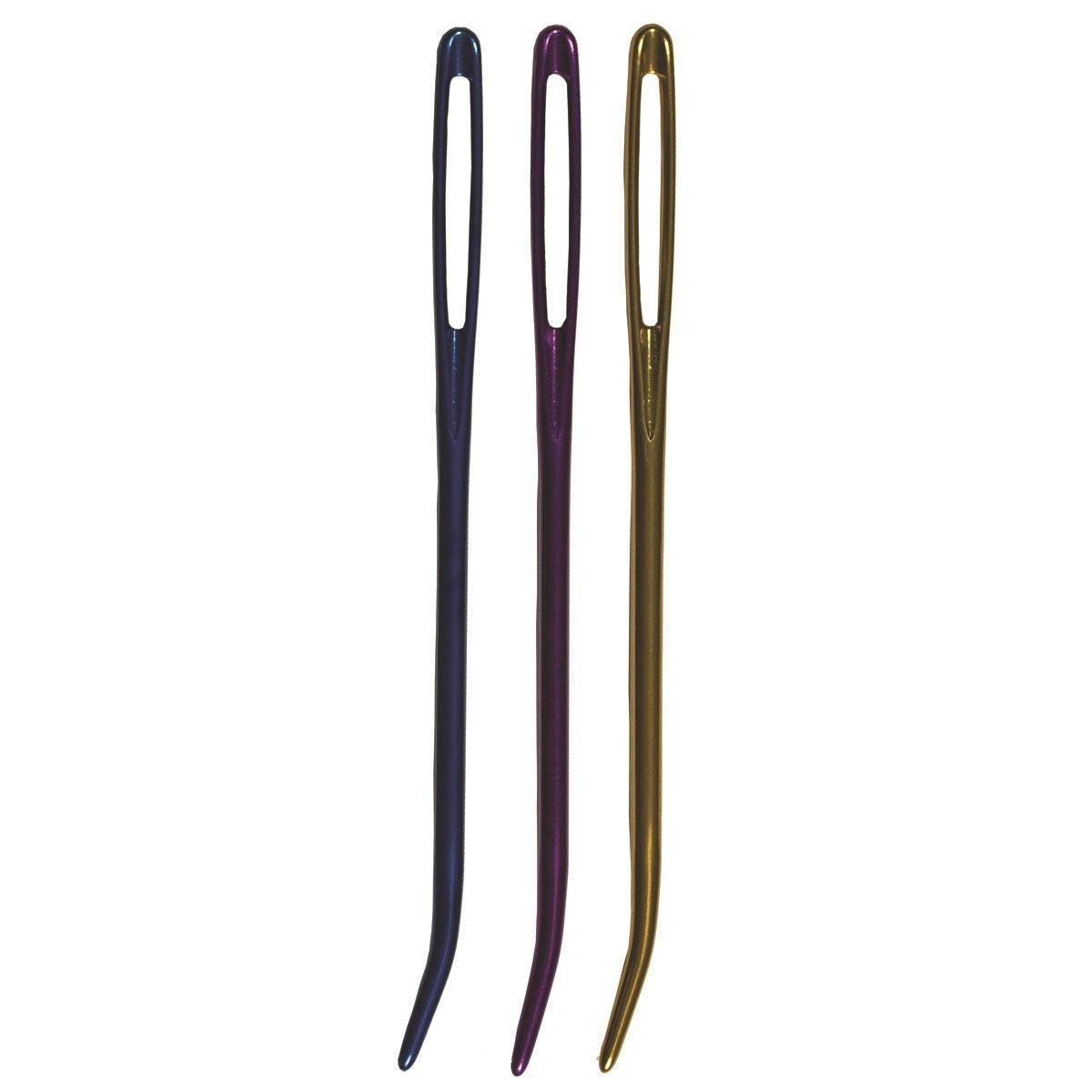 Knitting Bent Tip Metal Yarn Needle *2 Pieces!* 6 Vibrant Colors to Choose  From Crochet Darn Embroidery (There is no tracking on this item)