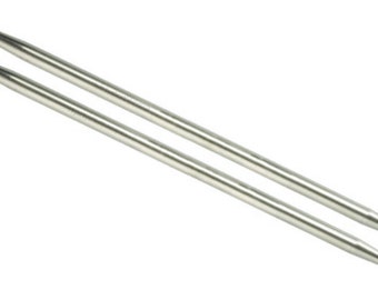 Agujas de tejer intercambiables de acero afilado de 5" HiyaHiya