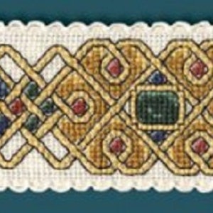 Textile Heritage Celtic Counted Cross Stitch Bookmark Kits in a Variety of Designs