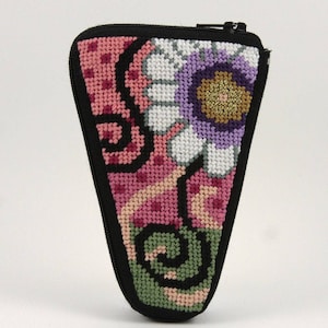 Stitch & Zip Needlepoint Scissor Case Kits-In a Variety of Designs