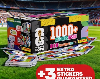 Colección oficial de cromos de la Copa Mundial de la FIFA 2026™ - Caja de coleccionista grande Panini