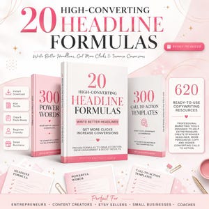 300 Call to Action Templates, CTA Swipe File, Marketing Copywriting Guide, Sales Copy PDF, Social Media Marketing, Small Business Resource
