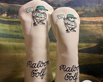 Malbon Golf Bogey Boy Golf Driver Headcover