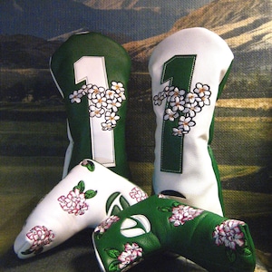 Taylormade Masters Inspired Golf Driver & Putter Headcovers