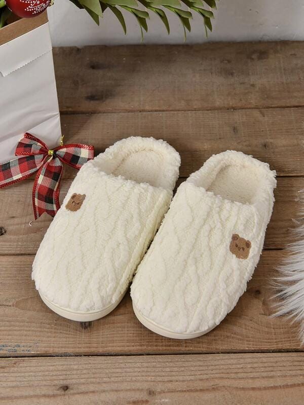 Pantofole In Pelle Con Ricamo Mamma E Cuore - Comode Ciabatte Da Donna Antiscivolo, Regalo Speciale Fatto A Mano Per La Mamma