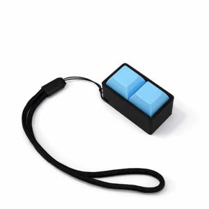 2 Key Mechanical Keyboard Fidget Customize Your Colors!