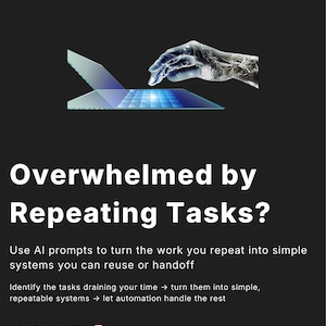 AI Workflow Prompts | Simplify & Automate Tasks (PDF Download)