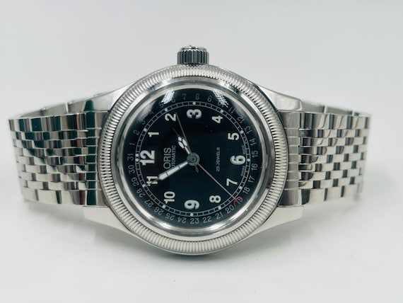 Vinatge Oris Big Crown Pointer Date Automatic Men… - image 4