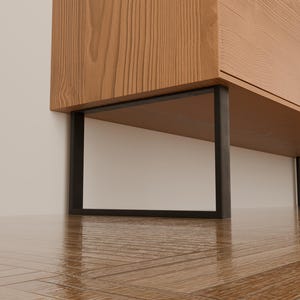 Moderne Schrankbeine aus Stahl