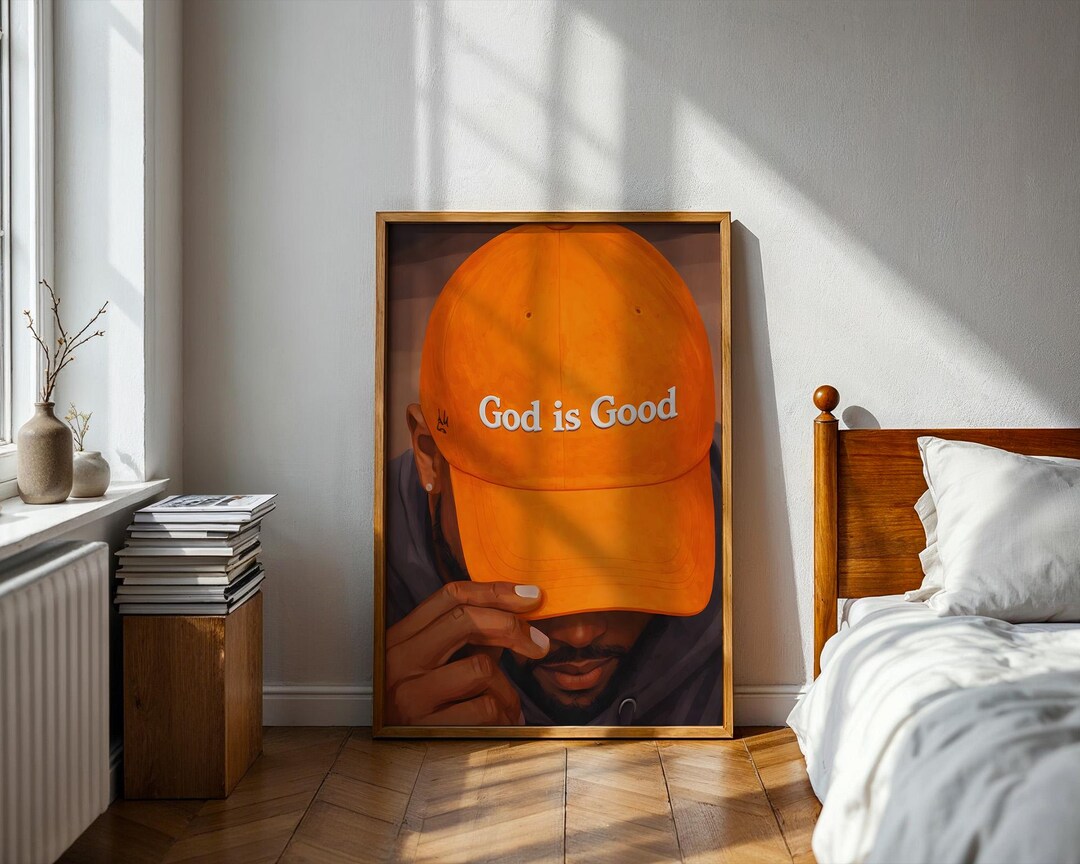 God is Good Christian Wall Art Printable Faith Based Digital Poster ...
