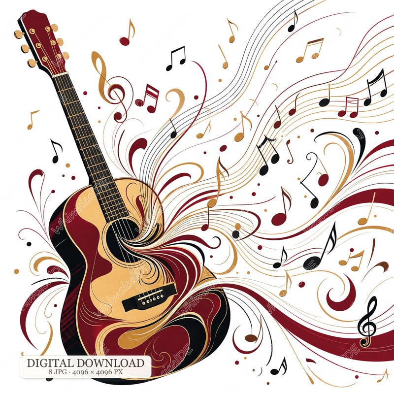 Musi Instruments's Folk Instruments Clipart - Etsy UK