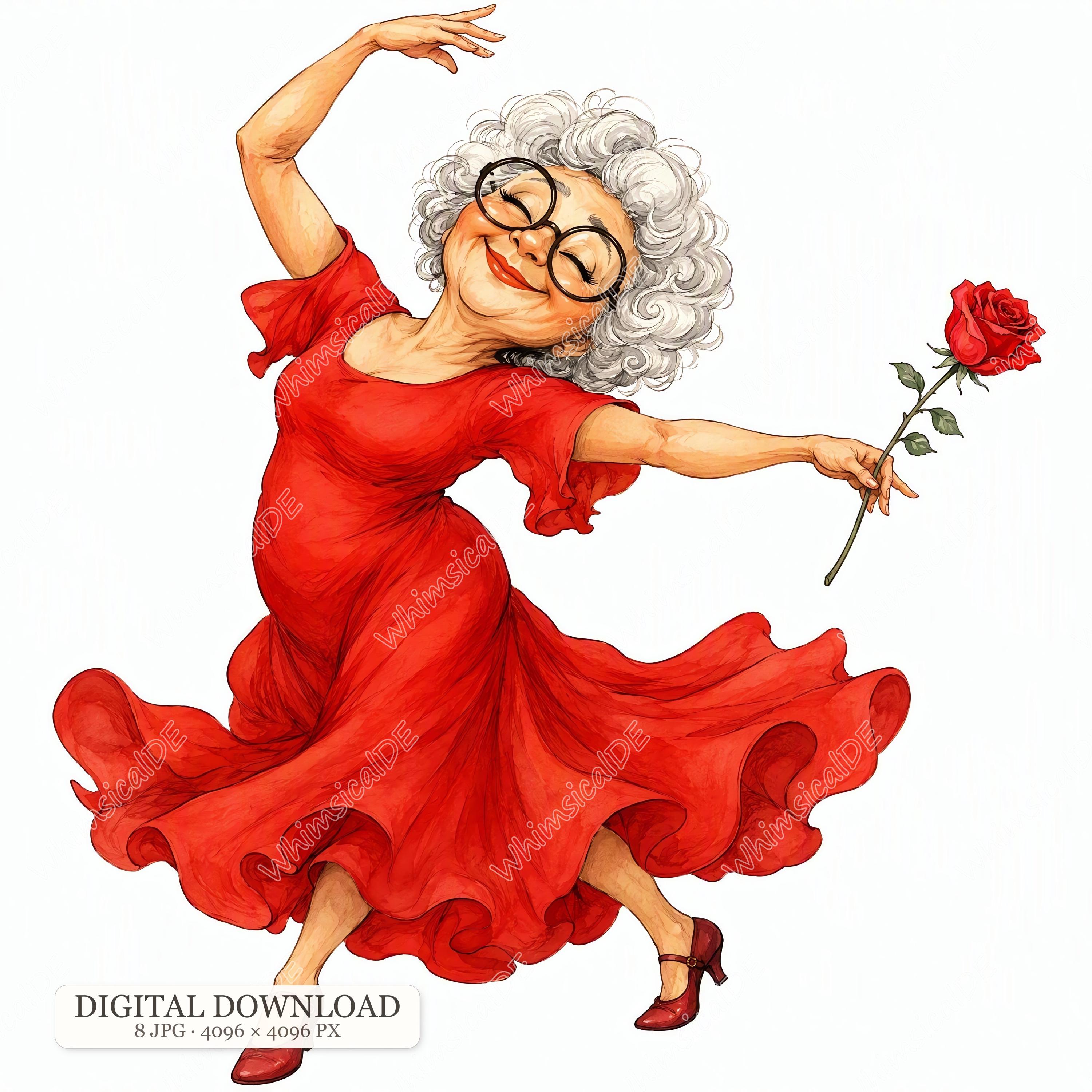 Vintage Grandma Dresses