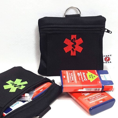 Auviq Medicine Case Inhaler Case First Aid Case by Alert Wear Etsy