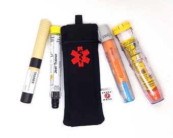 Étui fin pour stylos Epi / Étui « skinny » personnalisé pour EpiPen par Alert Wear