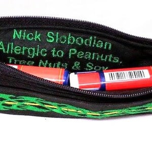 Medicine Case for AuviQ Diastat or EpiPens / Super Slim Custom Waist Fanny Pack image 5