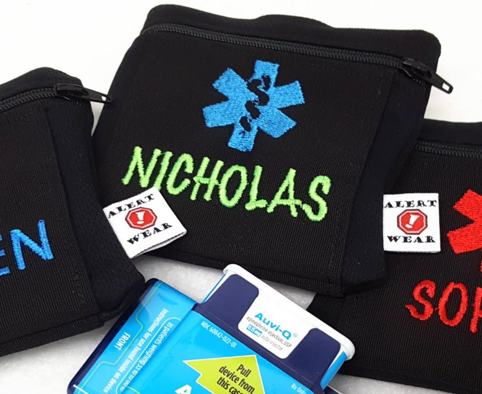 AuviQ Medicine Case Inhaler Case First Aid Case by Alert Etsy