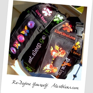 Custom Epi-Pen Case / Fanny Pack with Optional ICE Panel by Alert Wear