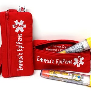 Insulated EpiPen Case Asthma Supply Case Medicine Case Personalized Emergency Info, Optional Detachable Belt by Alert Wear image 7