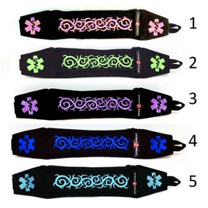 Tribal Walk Design Waist Pack with Medical Alerts Medicine Case for AuviQ Diastat or EpiPens Super Slim Belt Bag Fanny Pack by Alert Wear