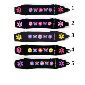 EpiPen Case, Medicine Case for AuviQ Diastat or EpiPens / Super Slim Custom Waist Fanny Pack Daisies and Butterflies Design image 1