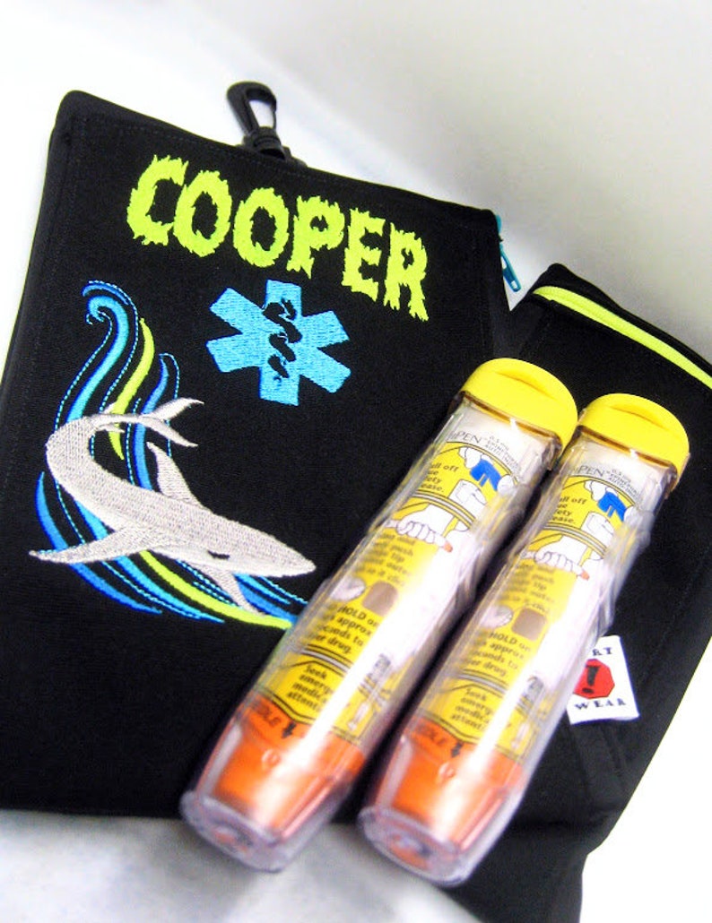 Personalized Larger Custom Inhaler / Chamber / Epi-pen Case With ...