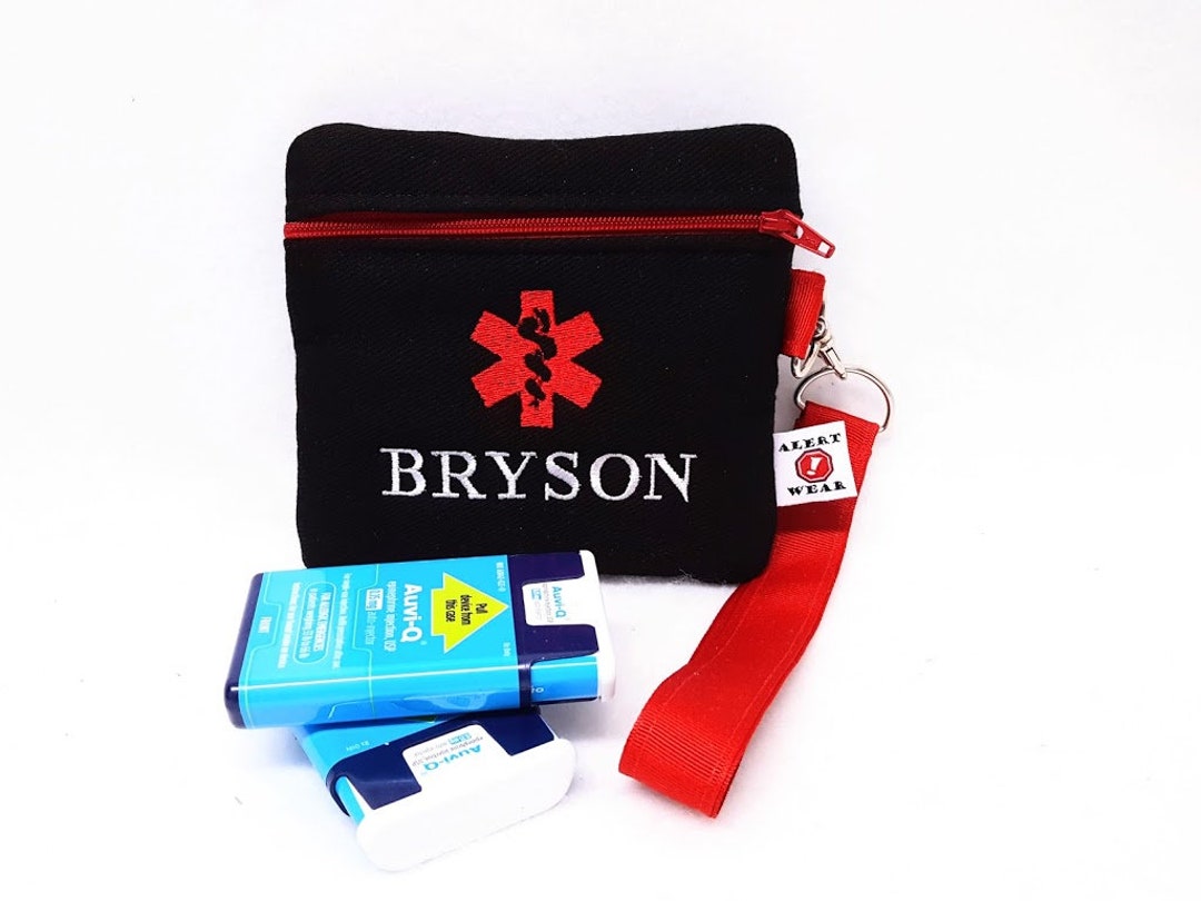 Custom Auviq Case Personalized Insulated Medicine Case Inhaler Holder ...