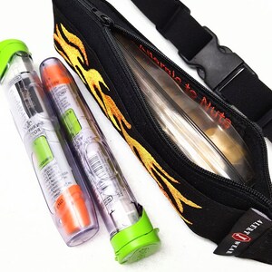 Insulated Waterproof EpiPen Belt Bag Medicine Case Custom Designed Waist Pack Alert Wear image 7