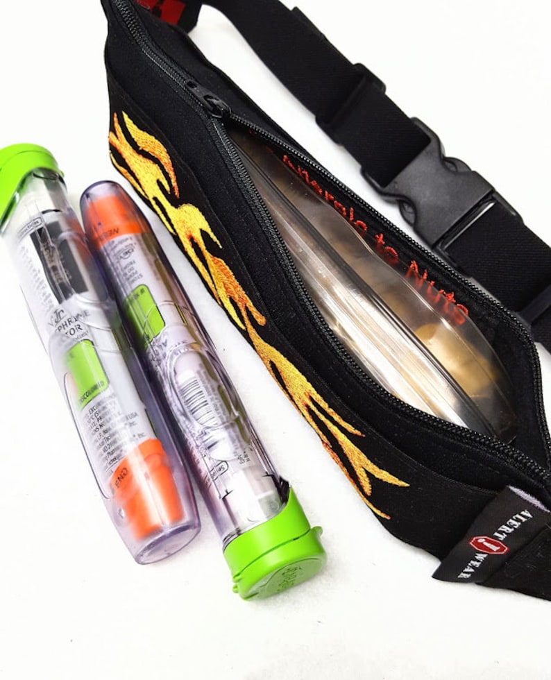 Insulated Waterproof EpiPen Belt Bag Medicine Case Custom Designed Waist Pack Alert Wear image 7