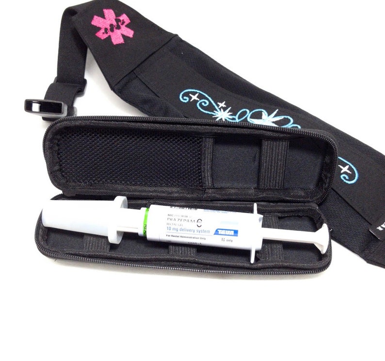 Auvi Q Case Super Slim Custom Waist Fanny Pack / Case for EpiPens, AuviQ, Diastat or Insulin Pump image 8