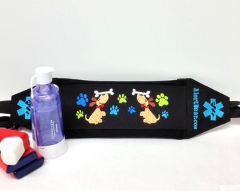Custom Inhaler / Chamber / Epi-Pen Fanny Pack / Case with Personalized Interior