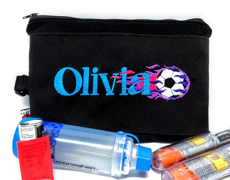 Personalized Larger Custom Inhaler / Chamber / Epi-pen Case With ...