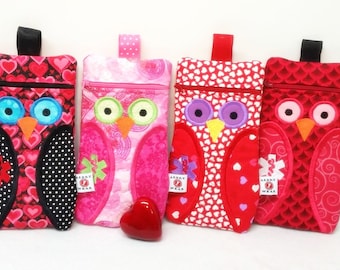 EpiPen Case, Owl Case for Epi-Pens / Medicine Pack / Epi-Pen Case / Purse