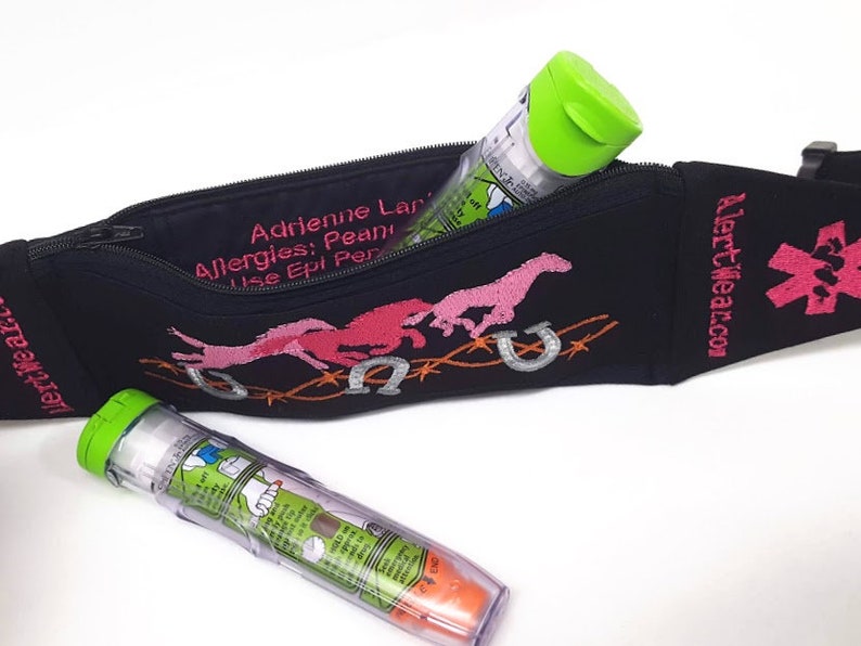 Insulated Waterproof EpiPen Belt Bag Medicine Case Custom Designed Waist Pack Alert Wear image 10