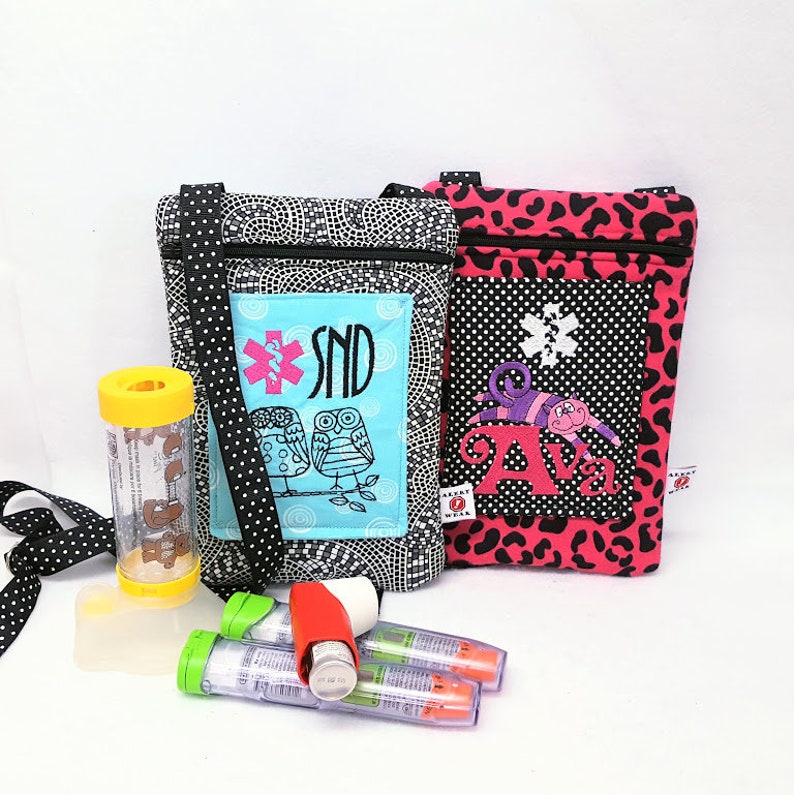 Large Medical Supply Case for Asthma Allergy Diabetic Meds / Etsy