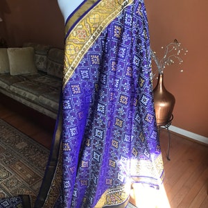 Ikkat pure Patola saree pure silk pochampally