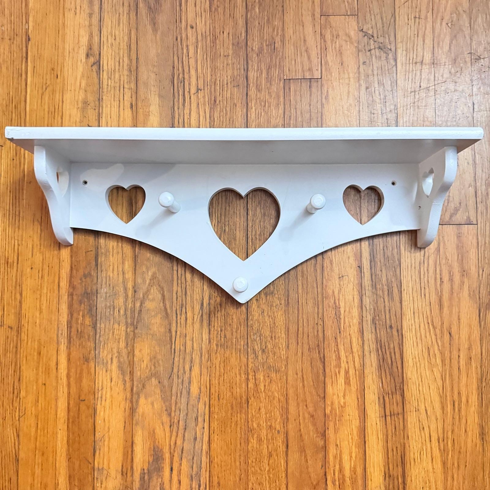 SOLD  OUT!ハンドメイド　カントリーなハートのシェルフ SOLD OUT!ハンドメイド カントリーなハートのシェルフ SOLD OUT