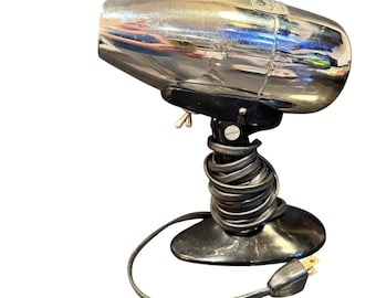 Oster "Air Jet" Kromtorktumlare Modell 202 Cirka 1950-tal Tillverkad USA GUC Works Vintage