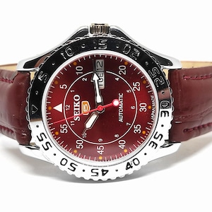 Seiko red watch - Etsy 日本