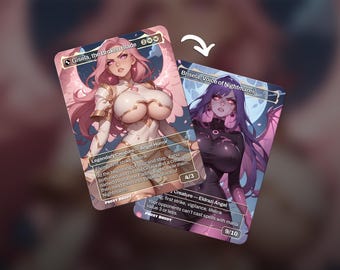 ギゼラ、折れた刃 | アニメワイフプロキシ | 両面EDHメルトカード