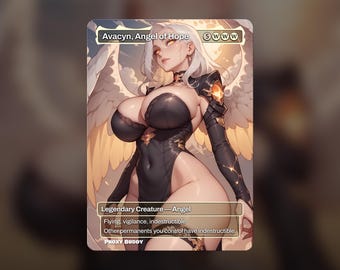 Avacyn, Ángel de la Esperanza / Proxy de Waifu de Anime / Carta de Comandante EDH