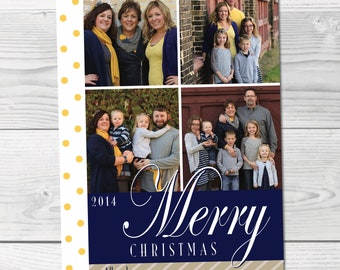 Printable Holiday Card. Family Holiday Card. Christmas Greeting Card. Personalized Holiday Card. Family Photo Holiday Card. Custom Holidays.