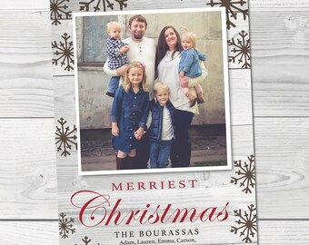 Printable Holiday Card. Family Holiday Card. Christmas Greeting Card. Personalized Holiday Card. Family Photo Holiday Card. Custom Holidays.