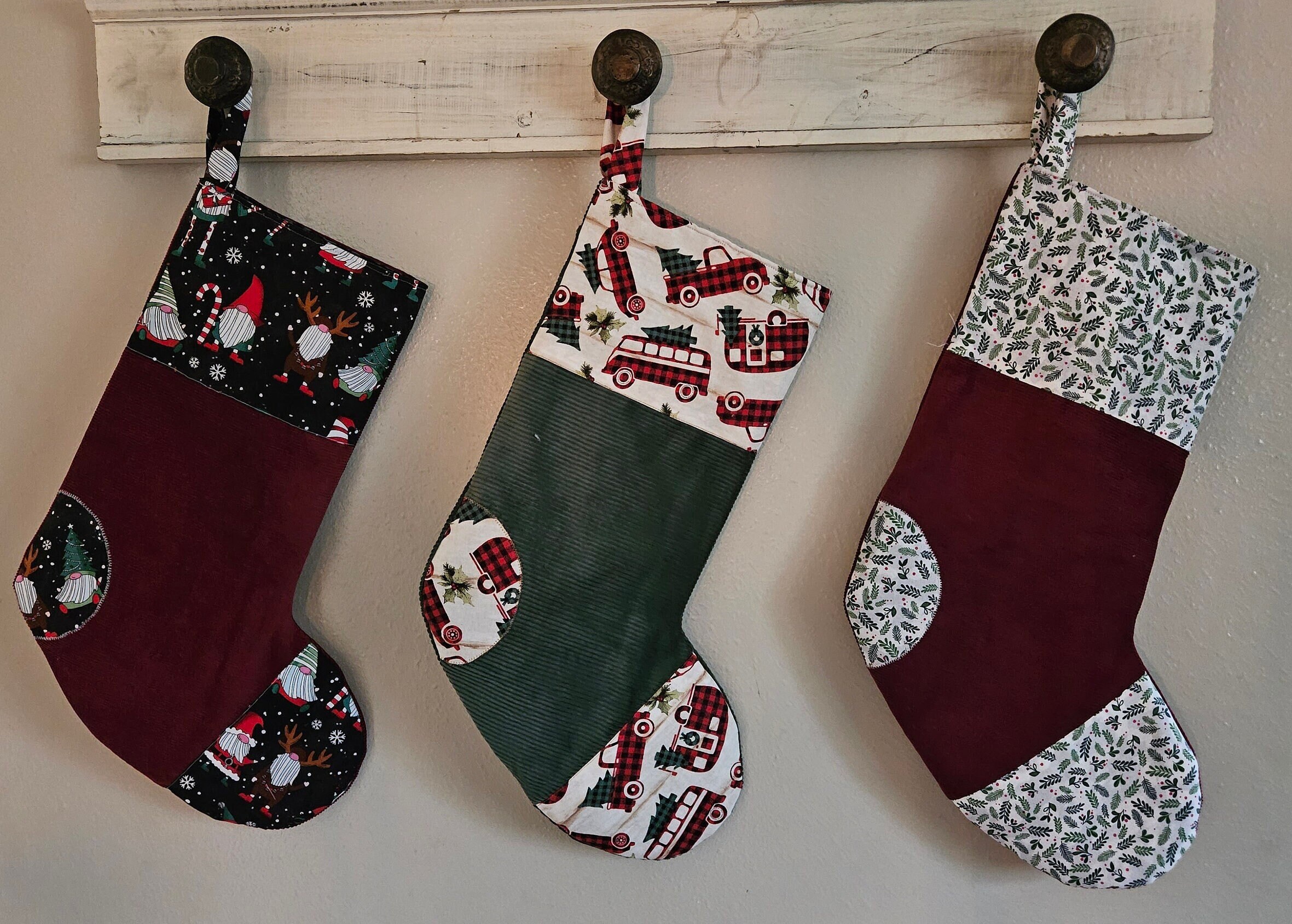 Cardinals Stocking Cardinals Christmas Stocking Holiday Cardinals