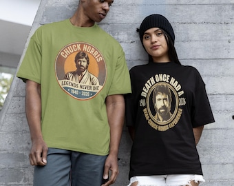 Chuck Norris Memorial-shirt, Retro Legend Tribute, vintage Martial Arts-T-shirt